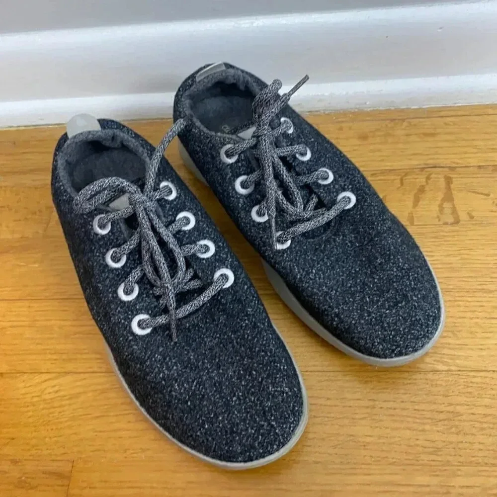 Allbirds Gray Wool Runner Athletic Shoes